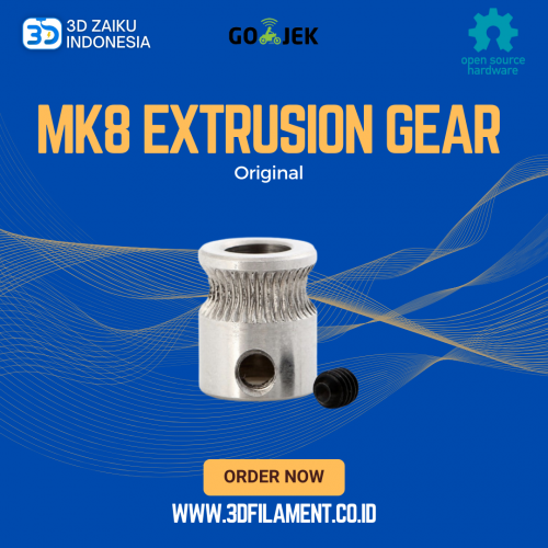 Reprap 3D Printer MK8 Extrusion Stainless Steel Head Gear